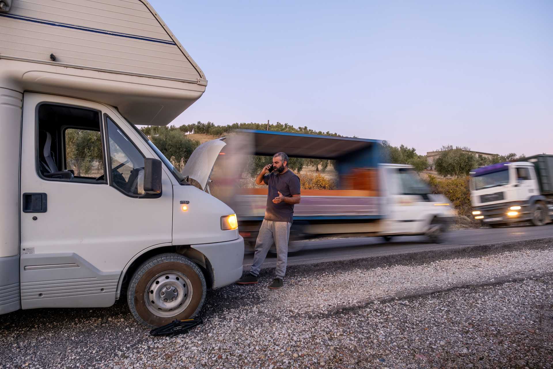 A quality used camper needs service