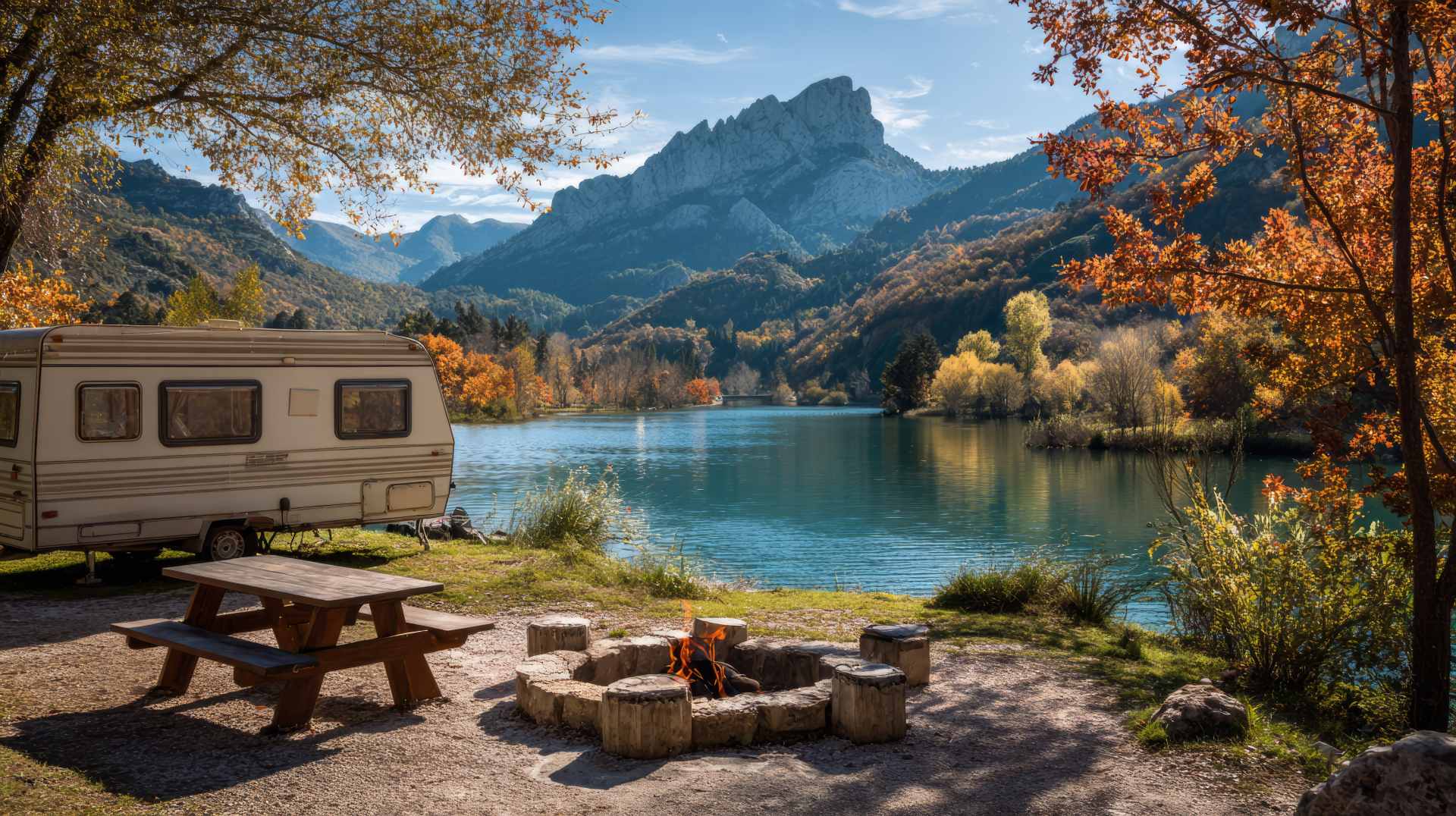 Camping with a great used camper